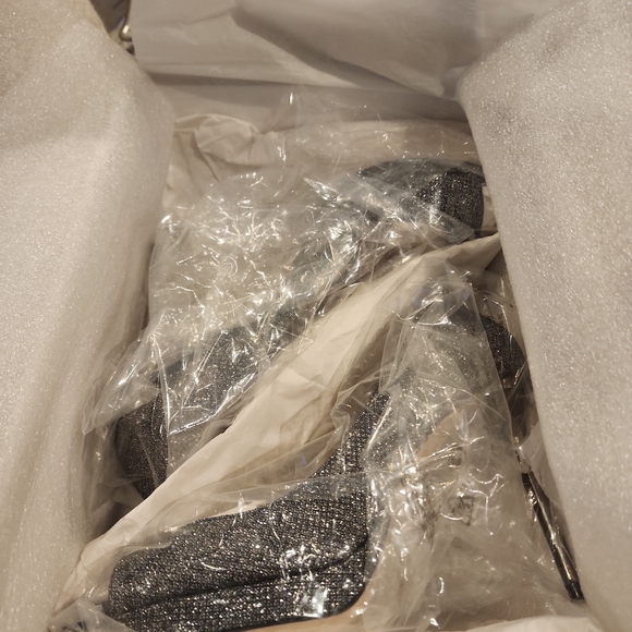 Jimmy Choo Luna 100 Size 8 Anthracite - Picture 3 of 7